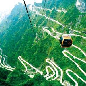 喜樂N線:天門山國(guó)家森林公園:天門山、天門洞、天門山寺、天門山公路奇觀一日游